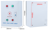 Boîtier de commande de pompe à eau simple DAMO automatique SIEMENS PLC 5,5/7,5 kW mural à bas prix, panneau de distribution d'énergie basse tension