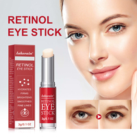 Stick Contour des Yeux au Rétinol Marque Blanche Hydratant Anti-Âge Raffermissant Éclaircissant Baume Contour des Yeux Réduit les Cernes Soin Hydratant pour les Yeux