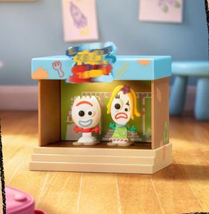 Lot de 6 figurines miniatures de dessins animés 100 % originales, série 5, scènes de films classiques, boîte mystère, ornement de bureau, cadeau pour enfants - Product Image 3