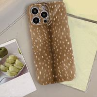 Nouvelle coque de téléphone portable rigide en PC avec impression photo léopard populaire pour iPhone X Xr Xs 11 12 13 14 15 16 17 18 Pro Max