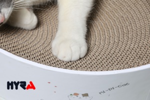 Hyra Hipicat Rose Inter Circulaire Chat Planche A Gratter Griffin - Product Image 3