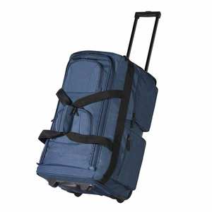 OEM Factory Custom Logo Waterproof Polyester Rolling <b>Duffel</b> <b>Bag</b> High-Capacity Travel Luggage <b>on</b> <b>Wheels</b> - Product Image 1