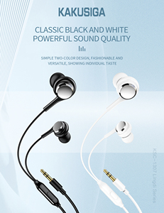 Directe d'usine | Casque universel avec prise micro 3.5mm, ajustement confortable, pour la <span class=keywords><strong>musique</strong></span>, les appels, l'utilisation quotidienne. Son HD, contrôle facile. Eco-Pack/Hot - Product Image 4
