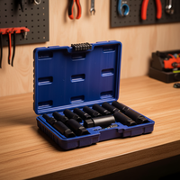 Jeu de 14 embouts de 3/8 po de qualité industrielle sablés Extracteur de boulons pour puits profonds pour vis/boulons endommagés avec garantie d'un an