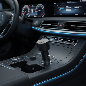 Cargador <span class=keywords><strong>de</strong></span> Coche USB C <span class=keywords><strong>de</strong></span> 60W con 3 Puertos, Ultra Compacto, Carga Rápida para <span class=keywords><strong>iPhone</strong></span> 16 15 - Product Image 1