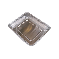 Sortez les plats de cuisson et les casseroles Plateau rectangulaire en aluminium pour les aliments pour servir et transporter Durable et facile à utiliser