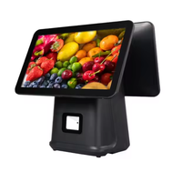 Máquina Táctil TPV para Restaurantes y Comercios con Impresora de Facturación, Caja Registradora y Terminal Todo en Uno con Sistema TPV para Windows 10