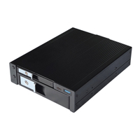 Convertitore SATA Unestech ST7227U per Server, Doppio Alloggiamento 2.5/3.5 Pollici, Enclosure USB Hot Swap per SSD/HDD con Interruttore di Alimentazione