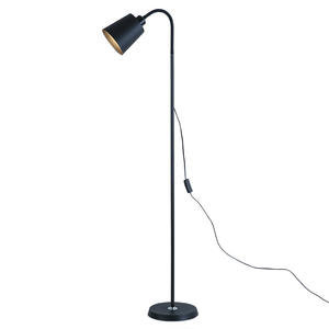 Lámpara de pie minimalista nórdica, fuente de luz Led, control de interruptor para sala de estar, dormitorio, estudio, diseño moderno blanco - Product Image 3