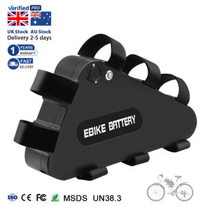영국 AU 주식 저렴한 가격 52V 72V <span class=keywords><strong>20Ah</strong></span> 30Ah 리튬 이온 팩 전기 자전거 삼각형 배터리 자전거 도시 자전거 용 Ebike 배터리 - Product Image 1