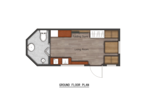 Casa Prefabbricata di Lusso Quacent, Roulotte Mobile da Viaggio su Ruote, Casa Modulare <span class=keywords><strong>in</strong></span> <span class=keywords><strong>Vendita</strong></span> - Product Image 6