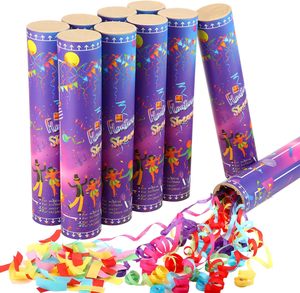 Cannone Sparacoriandoli Usa e Getta Ecologico a Aria Compressa per Natale, Halloween, Capodanno, <span class=keywords><strong>Compleanno</strong></span> - Product Image 1