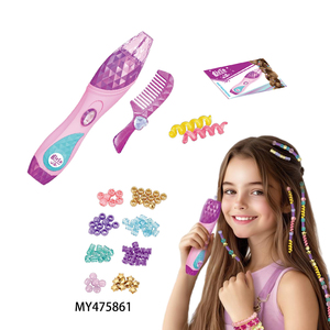 Machine à tresser les cheveux DIY pour filles 2026 – Tresseur automatique à manivelle pour enfants – Kit de <span class=keywords><strong>coiffure</strong></span> créative avec perles - Product Image 4