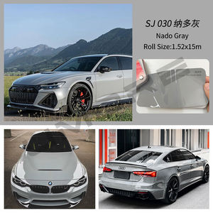 Pellicola <span class=keywords><strong>PPF</strong></span> Colorata in TPU Grigio Nardo 1.52*3M con Garanzia di 10 Anni, Vinile per Car Wrapping, Pellicola per Cambio Colore Completo Carrozzeria, Pellicola Vinilica per Rivestimento Auto - Product Image 4