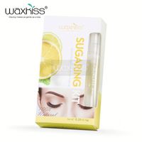 Waxkiss Kit de cire à sourcils stylo à épiler de précision avec bandes de sucre pour l'épilation