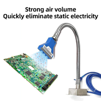 Peralatan Kontrol Penghapusan Anti-Statik ESD Semikonduktor PCB Elektronik, Nozzle Ionisasi AC Tipe Ular, Pemasok Pabrik
