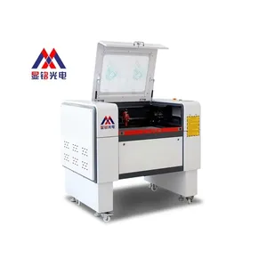 Máquina cortadora de grabado láser XM CO2 Cnc 4060, máquina de grabado láser de escritorio, 50 vatios, 60W, 80 vatios, aluminio RECI