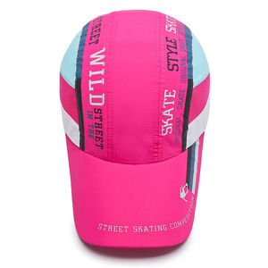 Haute Qualité Femmes Rose À Séchage Rapide Courir Sport Cap Queue de Cheval Premium Noir Mens Camionneur Chapeaux Impression Personnalisée - Product Image 5