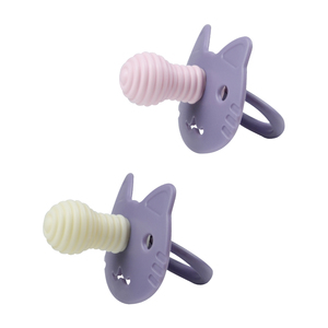 Sucette de qualité alimentaire pour bébé et nouveau-né en forme de tétine en silicone sans Bpa - Product Image 5