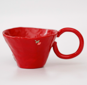 Tazas de Café de Cerámica de Lujo, Taza de Café de Cerámica con Logotipo, Taza de Café de 6 oz con Asa Grande, Bonito Regalo <span class=keywords><strong>para</strong></span> tus Amigos - Product Image 2