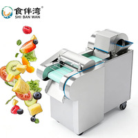 Top-klasse arbeidsbesparende groentesnijmachine, voedselveilige roestvrijstalen processor voor Chinese dim sum-cafés