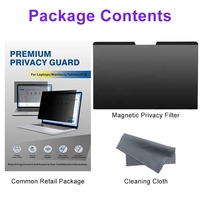 Filter Privasi Anti Spy Dua Arah Magnetik yang Dapat Dicuci dan Digunakan Kembali untuk Macbook Pro M2 13.3" A2338 Pelindung Layar HD Bening Anti Silau