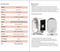 Dispositivo de Gestión de Pruebas de Piel con Fotografía Facial 3D con Tecnología IA para Salones de Belleza, Enfocado en el Rostro con Conexión Wi-Fi