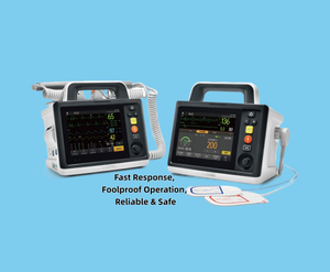 Defibrillatore Esterno Manuale Monitor D30, Defibrillatore Portatile AED per Emergenze Cardiache - Product Image 1