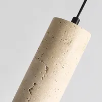Style scandinave LED petite suspension pour la maison ou le restaurant japonais Wabi Sabi Water Bar Decor Stone Shade Droplight