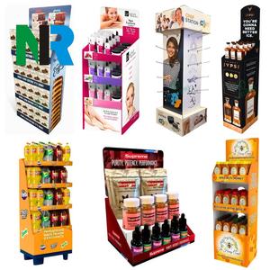 Thấp moq Pet Snack tông hiển thị đứng Pet mèo Dog thực phẩm sàn hiển thị giá bán lẻ cửa hàng Pet sóng Móc giấy hiển thị giá - Product Image 3