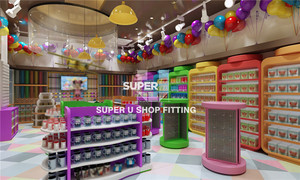 Panier de jouets pour enfants, personnalisé, décoration d'intérieur, Design de centre commercial, étagère de poupée, pour magasin de jouets pour enfants, présentoir décoratif, 1 pièce - Product Image 3