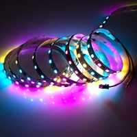 Bandes lumineuses LED adressables DC12V Rgbw LC8824 ED, UCS2904 SMD 5050, éclairage LED RGBW 4 en 1, UCS2904 RGBW, bande LED flexible
