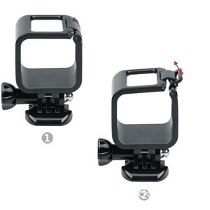 Marco Lateral para Cámara de Acción, Soporte para Casco, Accesorios de Protección para <span class=keywords><strong>GoPro</strong></span> Hero <span class=keywords><strong>5</strong></span> 4 <span class=keywords><strong>Session</strong></span>, Venta al Por Mayor - Product Image 3