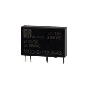 Meishuo <strong>MCD</strong>-S-112-A-42 12v dc sealed one <strong>group</strong> 5A industrial control relay for PLC - Product Image 1