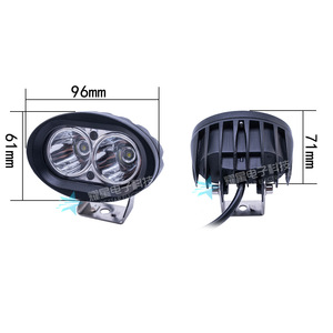 Luz de trabajo LED electrónica Flare Star de 20w, 3000lm, 6000k, blanca, para coche, camión, montacargas, ajuste universal - Product Image 3