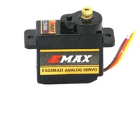Servomoteur analogique miniature EMAX ES08MA II 12g à engrenages métalliques pour voitures, bateaux, hélicoptères, avions et pièces de jouets RC