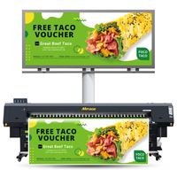 Imprimante grand format à solvant écologique Mimage 3,2 m (10 pieds) pour l'impression de bannières flexibles et d'affiches extérieures