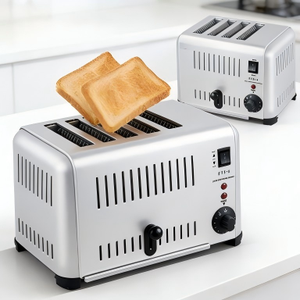 Tostadora Eléctrica Comercial de 4 y 6 Rebanadas para Desayunos - Product Image 4