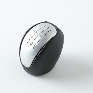 Pomo de palanca de cambios de coche de cuero, 5 y 6 velocidades, ergonómico, para Renault Laguna - Product Image 2