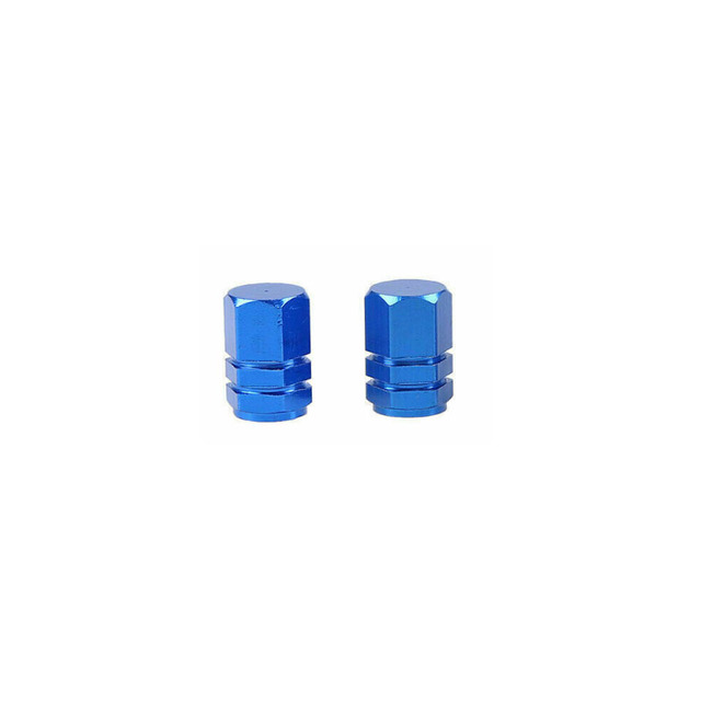 Car Tire Valve Stem Caps Universal Tire Valve Stem Caps for Cars SUVs Trucks Motorcycles Bicycles (Blue) Factory Custom