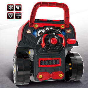 Juguete Educativo para Niños, Vehículo de Construcción RC para Reparar y Desmontar, Camión de Control Remoto Infrarrojo con Luz y Sonido - Product Image 4
