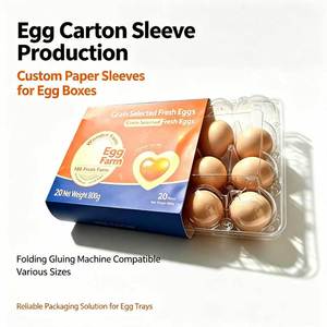 3A-580 High Speed Automatic <b>Folder</b> Gluer for Food Packaging | <b>Plastic</b> Wood Egg Carton Outer Sleeve Paper Box Folding Machine - Product Image 4