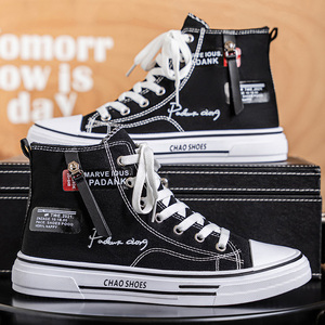 Chaussures de Marche d'Été pour Homme Vente en Gros du Fabricant Chaussures Montantes Décontractées en Toile Chaussures de Skateboard - Product Image 5