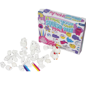 Hot Selling Kids Color Diy <strong>Squishies</strong> Set Cute Blank <strong>unicorn</strong> <strong>Squishies</strong> Character Statue Painting Kit With Markers - Product Image 5