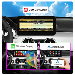 Aplicable a Mercedes Benz GLK X204 con pantalla central grande LINUX, Carplay y navegación Bluetooth - Product Image 5