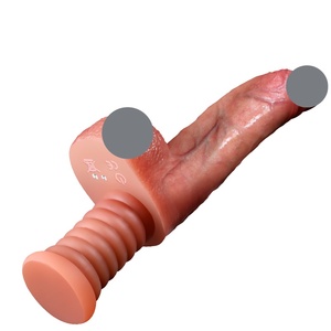 Kadın yetişkin kullanımı için çevre dostu ve taşınabilir tasarım ile el yumuşak sıvı silikon kauçuk titreşim çubuk Masturbator - Product Image 3
