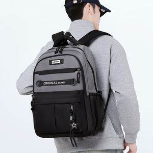 Mochila de Viaje Casual Ligera de Gran Capacidad para Niñas, Impermeable, de Nailon, con Cierre, Moderna, para Escuela Secundaria - Product Image 4