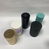 Flacons de parfum cylindriques personnalisés de 2 ml, 5 ml, 10 ml, 12 ml, 15 ml avec logo, boîte de parfum, tube rond en papier, emballage pour coffret de parfum
