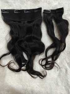 Vaste sélection de 100% extensions de cheveux humains vierges européens Remy à clip dans les extensions de cheveux clips de trame machine de haute qualité - Product Image 2