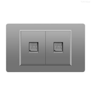 Panel de enchufes de pared para TV por cable, PC industrial, ordenador, satélite, con interruptor - Product Image 5